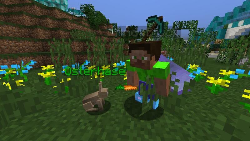 Anda mit Osterhase als Pet