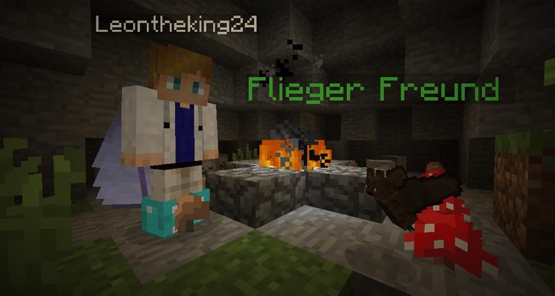 Leon mit Pet-Fledermaus